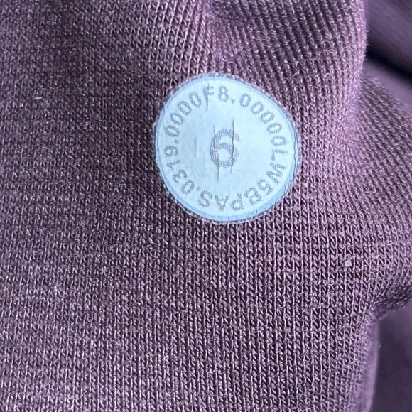 Lululemon Athletica Dark Purple Leggings - Picture 3 of 5